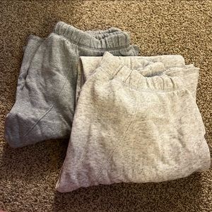 PINK Victoria’s Secret boyfriend style sweatpants - Size Extra Small - 2 pairs